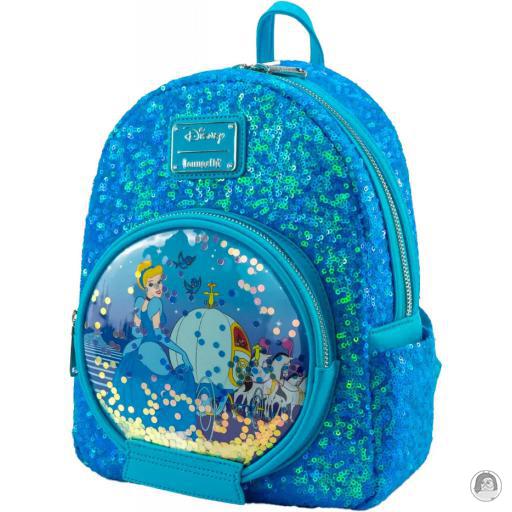 Loungefly Mini sac à dos Boule à Neige Cendrillon Sequin Cendrillon (Disney)