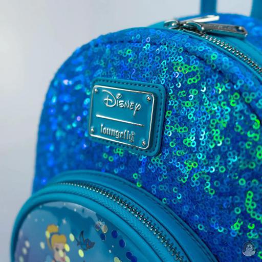 Loungefly Mini sac à dos Boule à Neige Cendrillon Sequin Cendrillon (Disney) (Cendrillon (Disney))