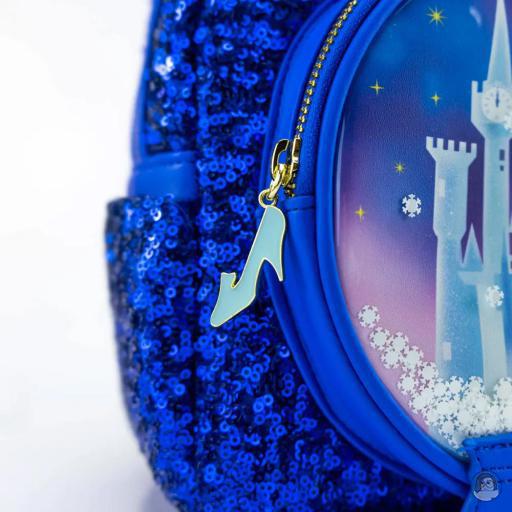 Loungefly Mini sac à dos Boule à Neige Château de Cendrillon Sequin Cendrillon (Disney) (Cendrillon (Disney))