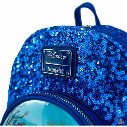 Loungefly Mini sac à dos Boule à Neige Sequin La Belle et la Bête (Disney) (La Belle et la Bête (Disney))