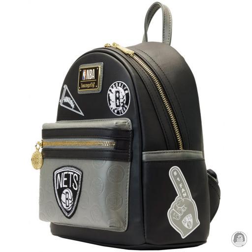 Loungefly Mini sac à dos Brooklyn Nets Patch Icons NBA (National Basketball Association) (NBA (National Basketball Association))