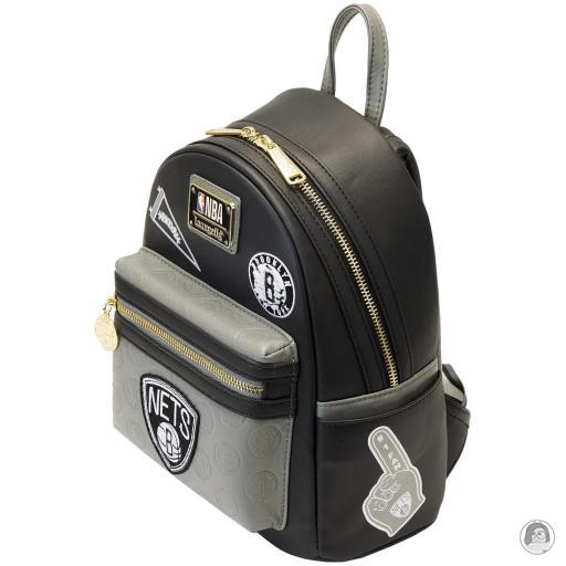 Loungefly Mini sac à dos Brooklyn Nets Patch Icons NBA (National Basketball Association) (NBA (National Basketball Association))