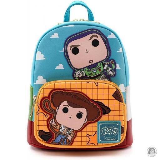 Loungefly Mini sacs à dos Mini sac à dos Buzz et Woody Pop! Toy Story (Pixar)