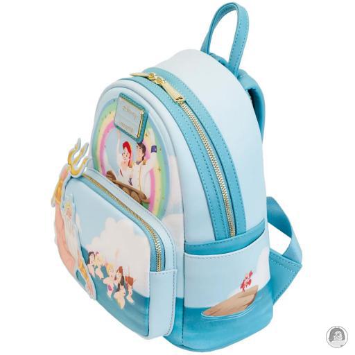 Loungefly Mini sac à dos Cadeau du Roi Triton La Petite Sirène (Disney) (La Petite Sirène (Disney))