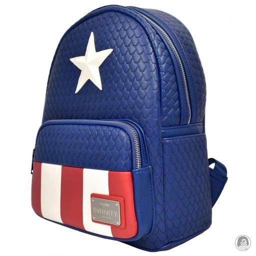 Loungefly Mini sac à dos Captain America (Exclusivité Japon) Captain America (Marvel) (Captain America (Marvel))