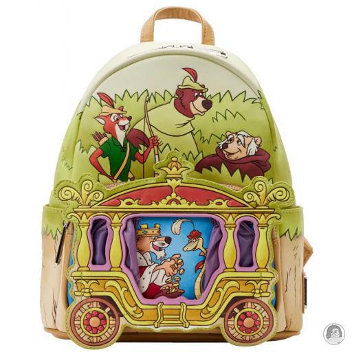 Loungefly Mini sac à dos Le Carrosse du Prince Jean Robin des Bois (Disney) (Robin des Bois (Disney))