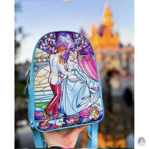 Loungefly Mini sac à dos Cendrillon Vitrail Cendrillon (Disney) (Cendrillon (Disney))