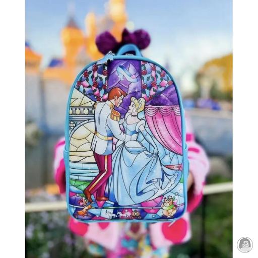 Loungefly Mini sac à dos Cendrillon Vitrail Cendrillon (Disney) (Cendrillon (Disney))