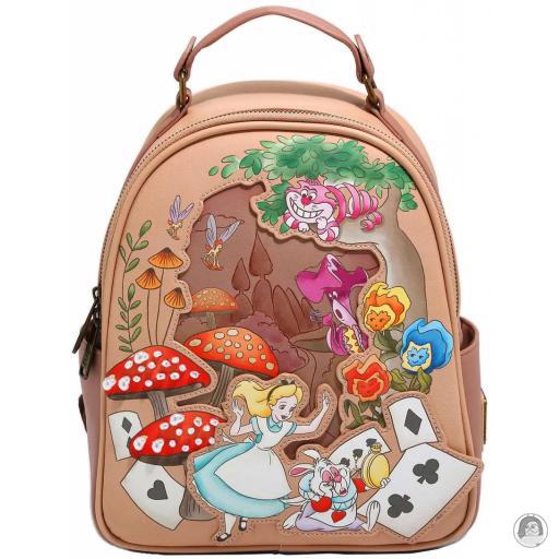 Loungefly Alice au Pays des Merveilles (Disney) Mini sac à dos Champignon Alice au Pays des Merveilles (Disney)