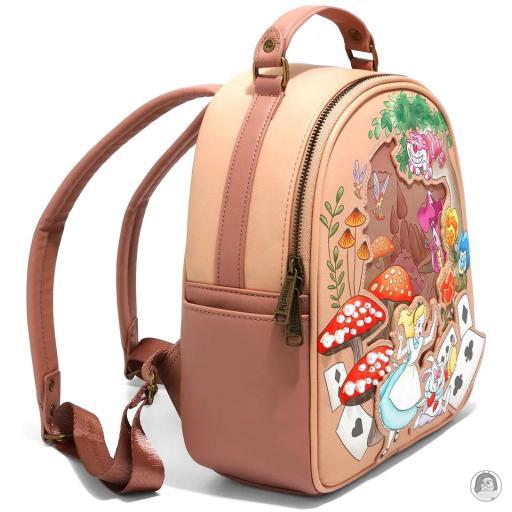 Loungefly Mini sac à dos Champignon Alice au Pays des Merveilles (Disney) (Alice au Pays des Merveilles (Disney))