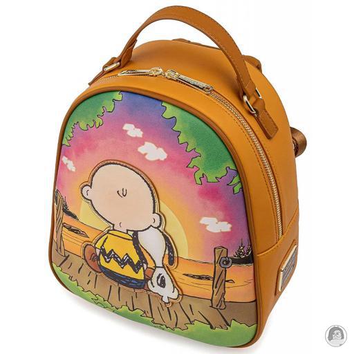 Loungefly Mini sac à dos Charlie et Snoopy Coucher de Soleil Snoopy (Snoopy)