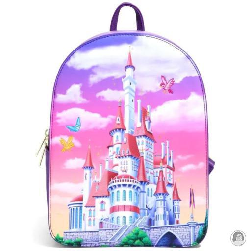 Loungefly Mini sac à dos Château La Belle et la Bête La Belle et la Bête (Disney) (La Belle et la Bête (Disney))