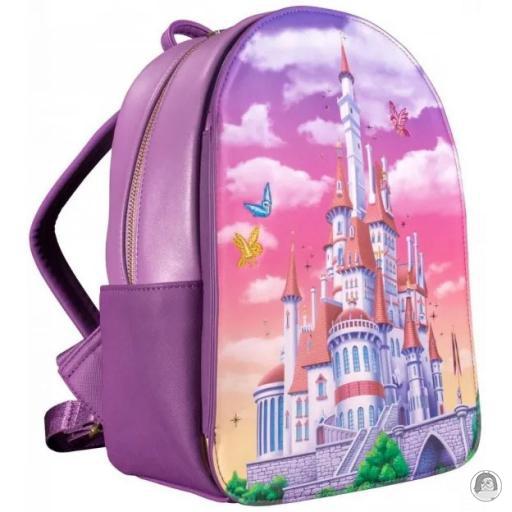 Loungefly Mini sac à dos Château La Belle et la Bête La Belle et la Bête (Disney) (La Belle et la Bête (Disney))