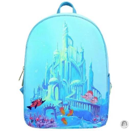 Loungefly La Petite Sirène (Disney) Mini sac à dos Château de la Petite Sirène La Petite Sirène (Disney)