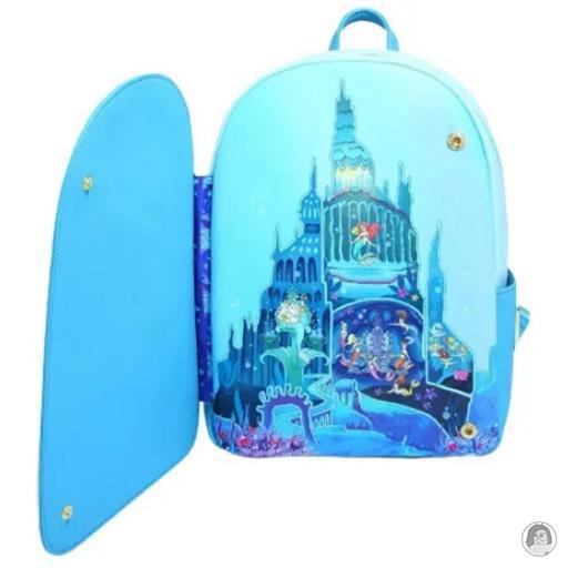 Loungefly Mini sac à dos Château de la Petite Sirène La Petite Sirène (Disney) (La Petite Sirène (Disney))