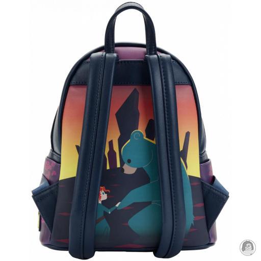 Loungefly Mini sac à dos Château de la Princesse Mérida Rebelle (Pixar) (Rebelle (Pixar))