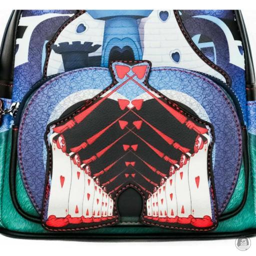 Loungefly Mini sac à dos Château de la Reine de Cœur Alice au Pays des Merveilles (Disney) (Alice au Pays des Merveilles (Disney))