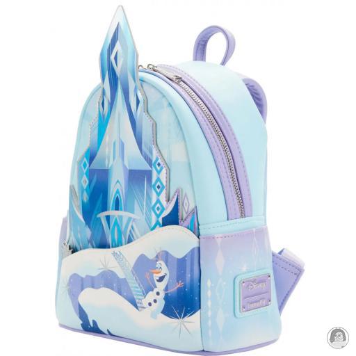 Loungefly Mini sac à dos Château de la Reine des neiges La Reine des neiges (Disney) (La Reine des neiges (Disney))