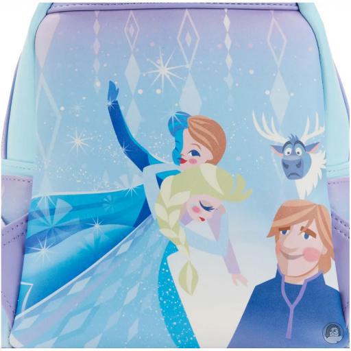 Loungefly Mini sac à dos Château de la Reine des neiges La Reine des neiges (Disney) (La Reine des neiges (Disney))