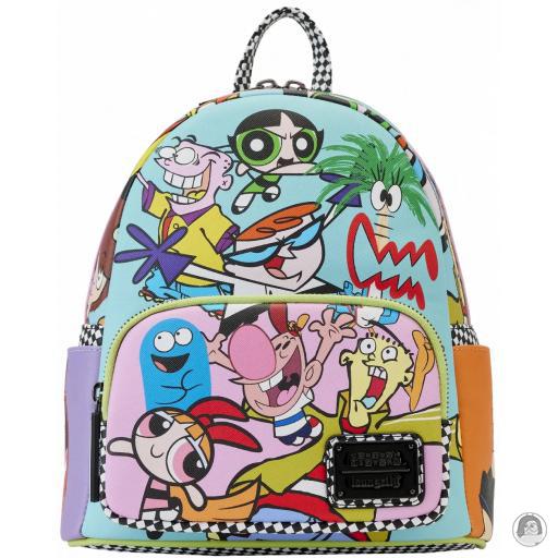 Loungefly Cartoon Network Mini sac à dos Collage Rétro Cartoon Network