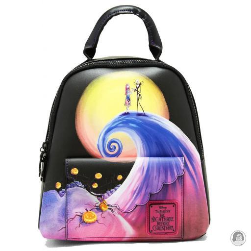 Loungefly Mini sac à dos Colline en Spirale L'Étrange Noël de Monsieur Jack (Disney)