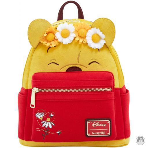 Loungefly BoxLunch Mini sac à dos Couronne Floral Floqué Cosplay Winnie l'Ourson (Disney)