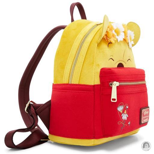 Loungefly Mini sac à dos Couronne Floral Floqué Cosplay Winnie l'Ourson (Disney) (Winnie l'Ourson (Disney))