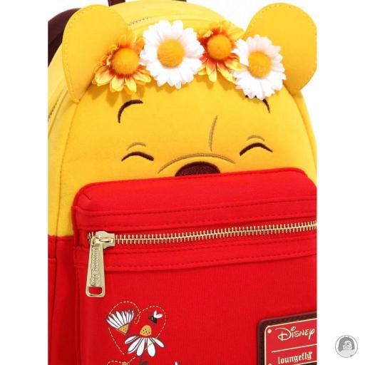 Loungefly Mini sac à dos Couronne Floral Floqué Cosplay Winnie l'Ourson (Disney) (Winnie l'Ourson (Disney))