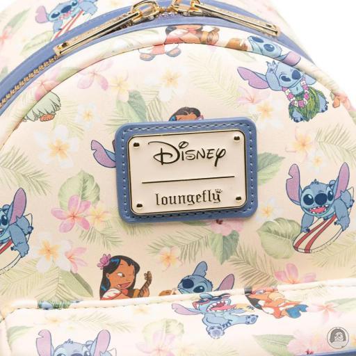 Loungefly Mini sac à dos Danse Hula Impression Intégrale Lilo et Stitch (Disney) (Lilo et Stitch (Disney))