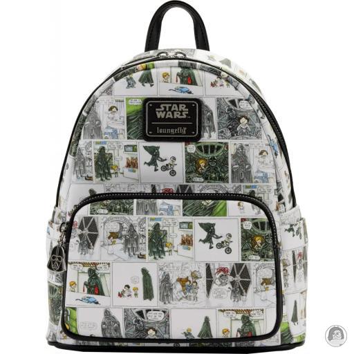 Loungefly Mini sacs à dos Mini sac à dos Dark Vador Bande Dessinée Star Wars