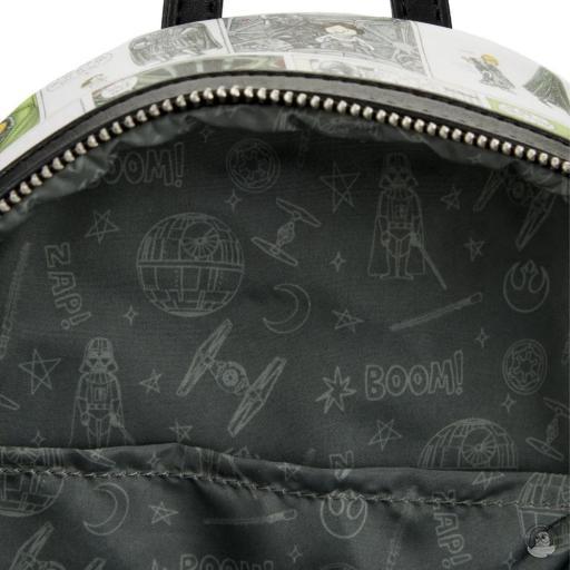 Loungefly Mini sac à dos Dark Vador Bande Dessinée Star Wars (Star Wars)