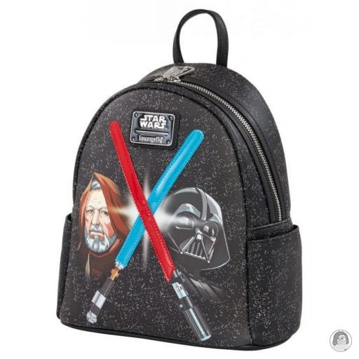 Loungefly Mini sac à dos Dark Vador et Obi-Wan Sabres Laser Light Up Star Wars (Star Wars)