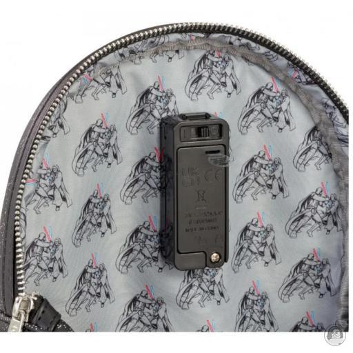 Loungefly Mini sac à dos Dark Vador et Obi-Wan Sabres Laser Light Up Star Wars (Star Wars)