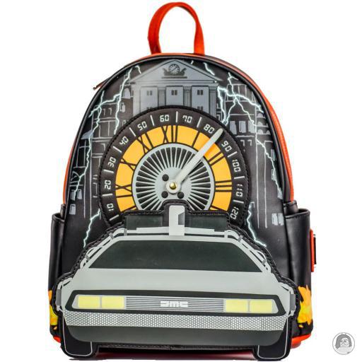 Loungefly Universal Studios Mini sac à dos DeLorean Retour vers le futur