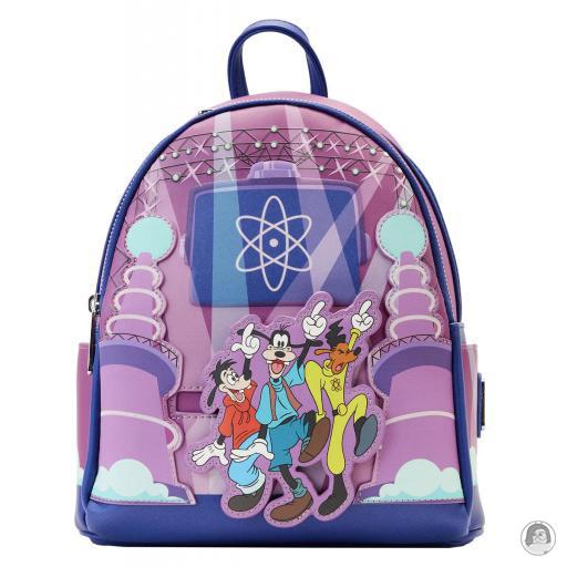 Loungefly WonderCon Mini sac à dos Dingo, Max et Powerline Dansent Glow Dingo et Max (Disney)