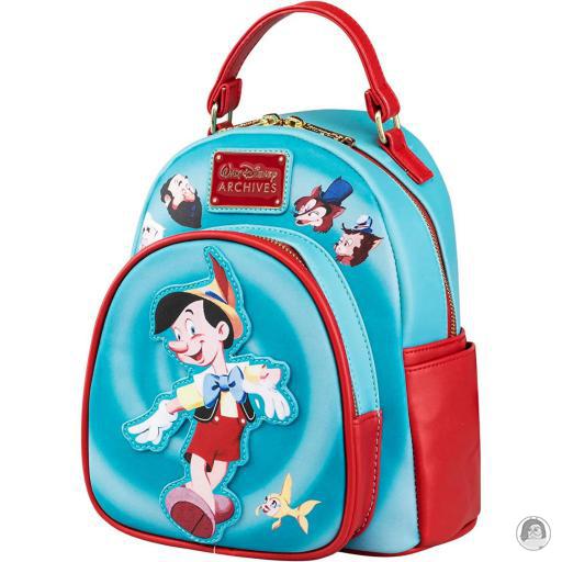 Loungefly Mini sac à dos Disney Archives Pinocchio (Disney) (Pinocchio (Disney))