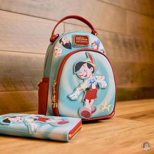 Loungefly Mini sac à dos Disney Archives Pinocchio (Disney) (Pinocchio (Disney))