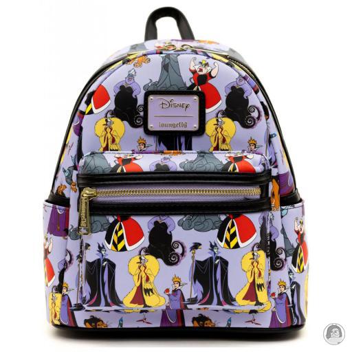 Loungefly Mini sac à dos Disney Villains Impression Intégrale Disney Villains (Disney) (Disney Villains (Disney))