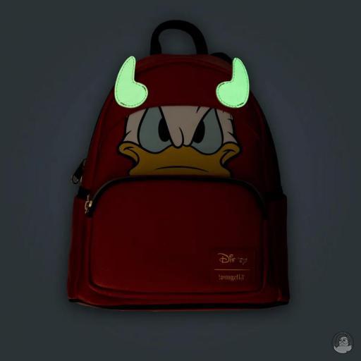 Loungefly Mini sac à dos Donald Duck Diable Cosplay Glow Mickey Mouse (Disney) (Mickey Mouse (Disney))