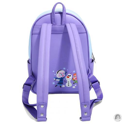 Loungefly Mini sac à dos Elsa et Anna Chibi Luge d'Hiver La Reine des neiges (Disney) (La Reine des neiges (Disney))