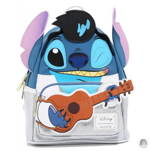 Loungefly Mini sacs à dos Mini sac à dos Elvis Stitch Cosplay Lilo et Stitch (Disney)