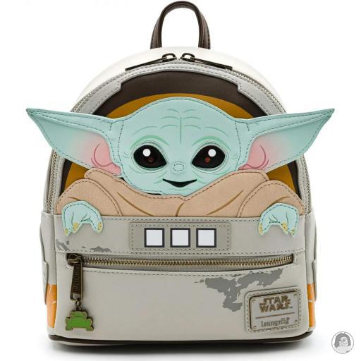 Loungefly Mini sacs à dos Mini sac à dos L'Enfant Grogu dans le Berceau Star Wars