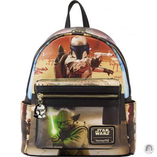 Loungefly Scène Disney Mini sac à dos Episode II L'Attaque des clones Star Wars