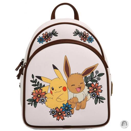 Loungefly BoxLunch Mini sac à dos Evoli & Pikachu Floral II Pokémon