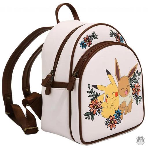 Loungefly Mini sac à dos Evoli & Pikachu Floral II Pokémon (Pokémon)