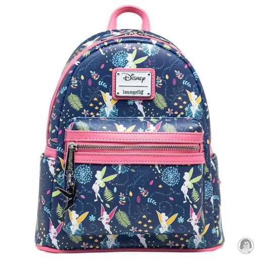 Loungefly 707 Street Mini sac à dos Fée Clochette Rose & Bleu Peter Pan (Disney)