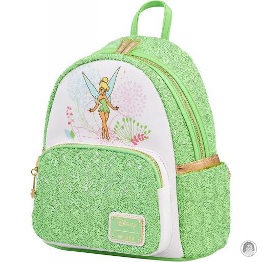 Loungefly Mini sac à dos Fée Clochette Sequin Peter Pan (Disney) (Peter Pan (Disney))