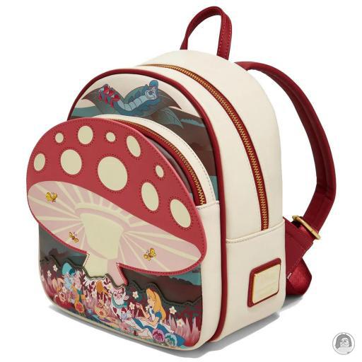 Loungefly Mini sac à dos La Fête de Thé en Folie sous le Champignon Alice au Pays des Merveilles (Disney) (Alice au Pays des Merveilles (Disney))