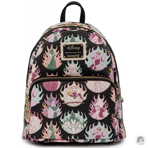 Loungefly Mini sac à dos Flammes Pastel Disney Villains (Disney) (Disney Villains (Disney))