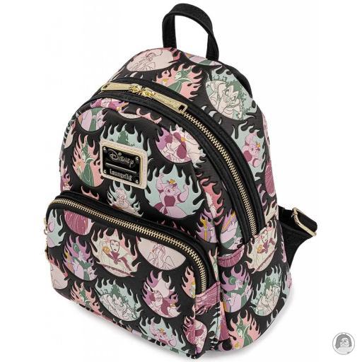 Loungefly Mini sac à dos Flammes Pastel Disney Villains (Disney) (Disney Villains (Disney))